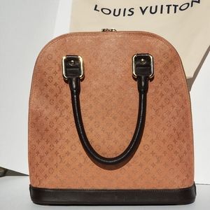 Vuitton Monogram Khaki Alma Haut Mini